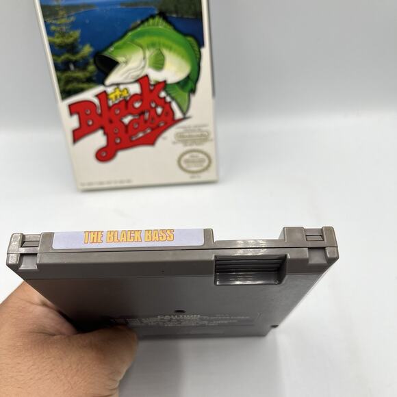 The Black Bass - NES Nintendo - With Original Box! - Picture 4 of 10